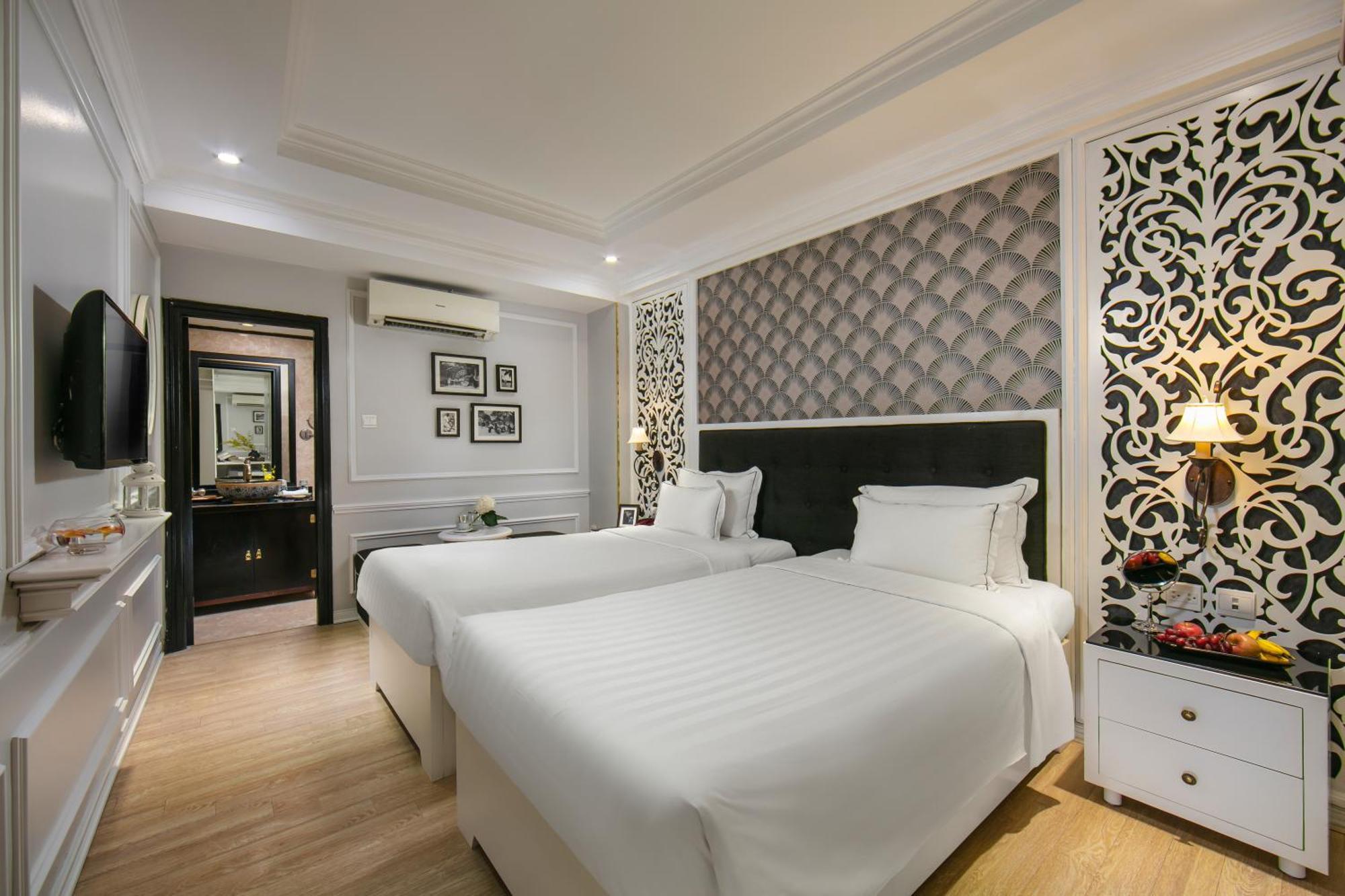 Lavender Central Hotel & Spa Hanoi Exterior foto